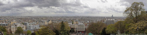 Panoramica Sacro Cuore Parigi